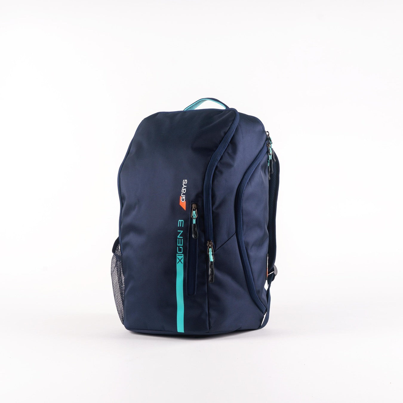 Grays XI Gen 3 Hockey Backpack Navy/Aqua 25/26 | ONE Sports Warehouse